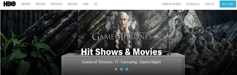Ứng dụng HBO Now