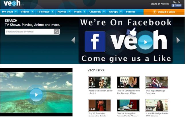 Ứng dụng Vudu - app xem phim miễn phí trên tivi Samsung