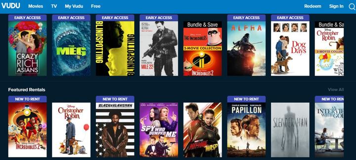 Ứng dụng HBO Now.