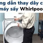 Cách thay dây curoa cho máy sấy Whirlpool: Đơn giản, tại nhà