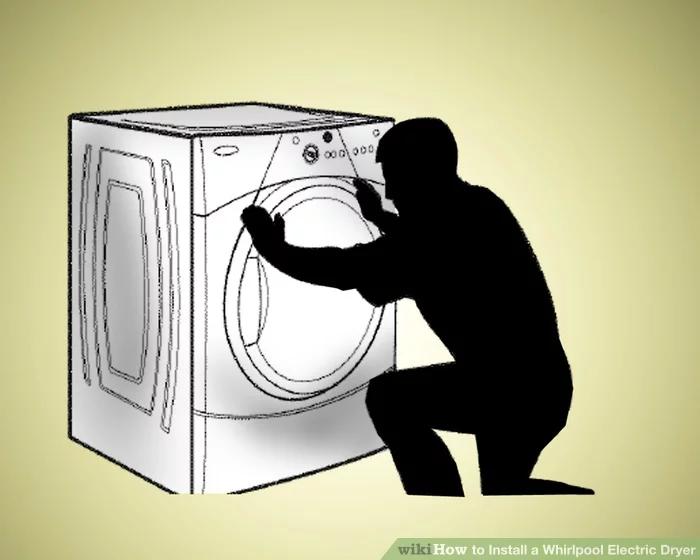 Di chuyển máy sấy đến vị trí cuối cùng