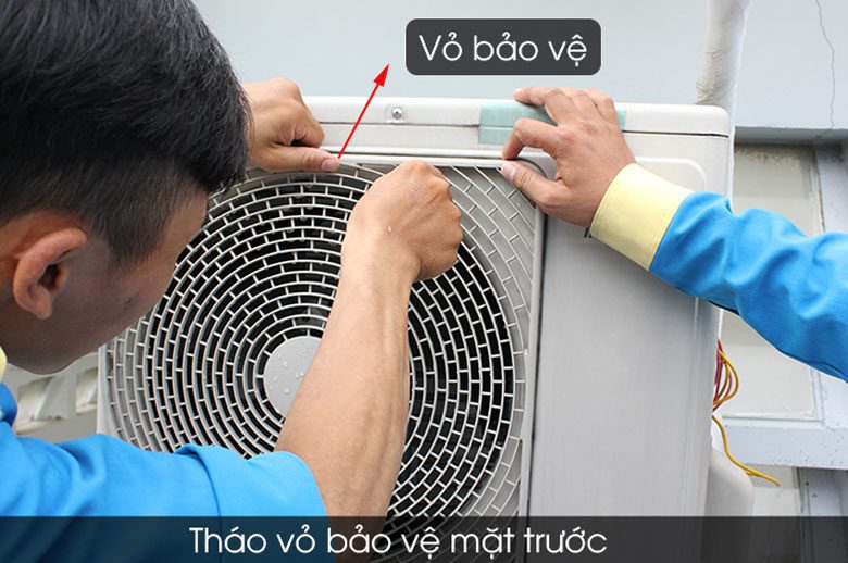 Cách tháo điều hoà để vệ sinh