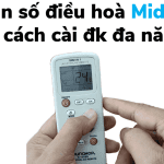 Tần số điều hoà Midea và cách cài trên điều khiển đa năng