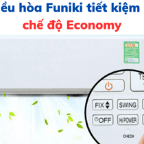 Cách dùng điều hòa Funiki tiết kiệm điện với chế độ Economy
