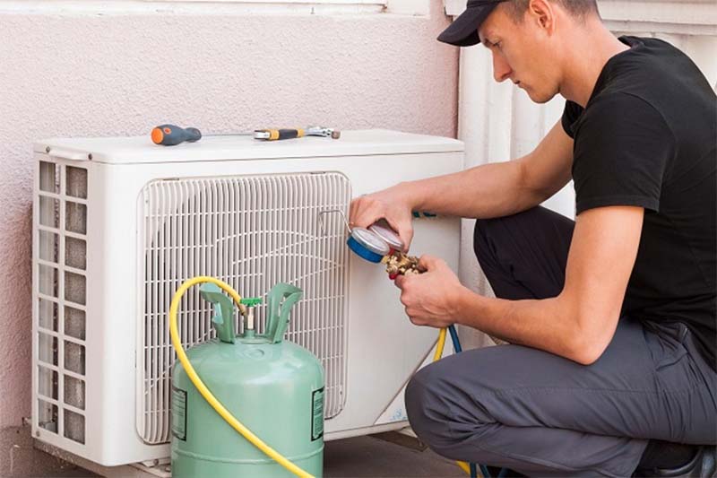Dàn nóng điều hòa Daikin, biểu tượng của hệ thống tuần hoàn gas