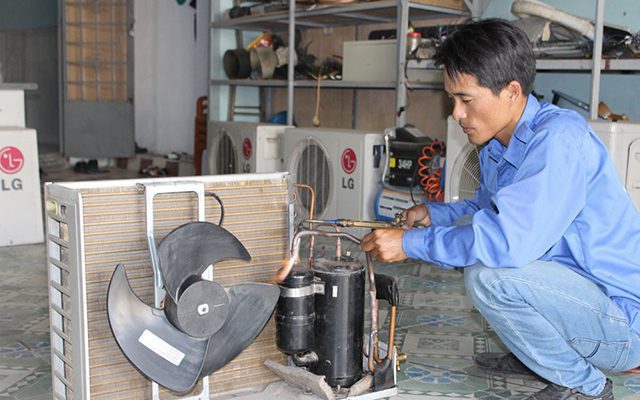 Điều hoà LG chạy một lúc rồi ngắt: Nguyên nhân tại sao? Máy lạnh LG chạy một lúc rồi ngắt: Do block bị hỏng