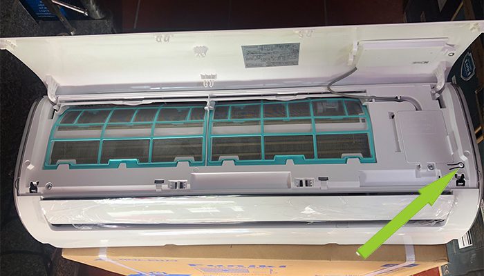 Nút nguồn điều hòa funiki ở đâu: Cách bật không cần điều khiển Nút nguồn điều hòa Funiki ở đâu?
