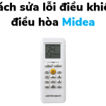 Điều khiển điều hòa Midea bị lỗi: Nguyên nhân và cách sửa