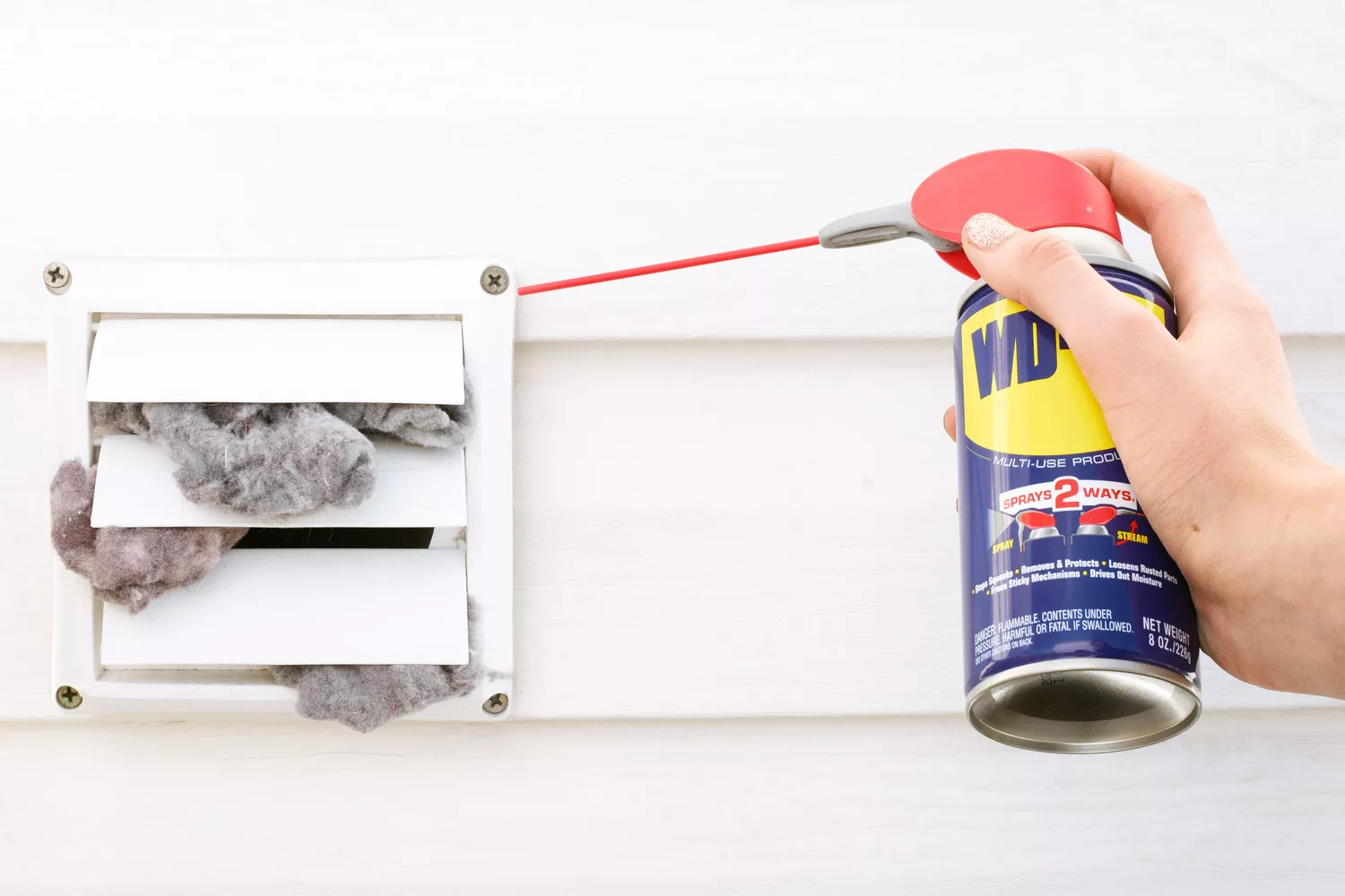 Cách làm sạch lỗ thông hơi của máy sấy Cách làm sạch lỗ thông hơi của máy sấy