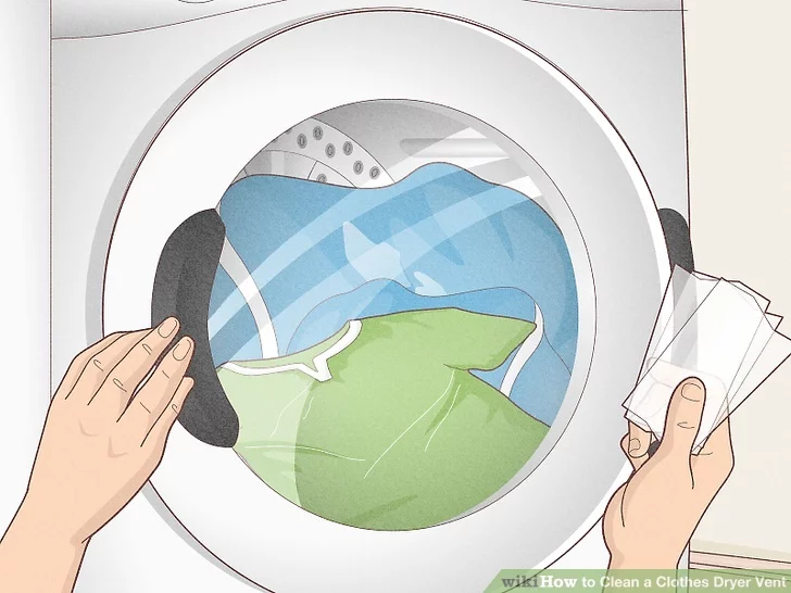 Cách làm sạch lỗ thông hơi của máy sấy Cách làm sạch lỗ thông hơi của máy sấy