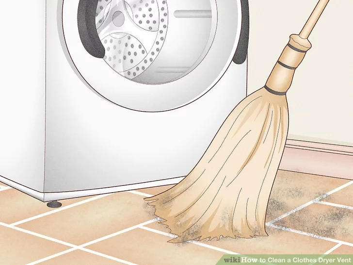 Cách làm sạch lỗ thông hơi của máy sấy Cách làm sạch lỗ thông hơi của máy sấy