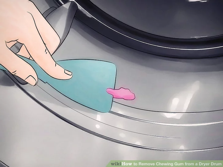 Cách loại bỏ kẹo cao su khỏi thùng máy sấy 【6 cách hay】