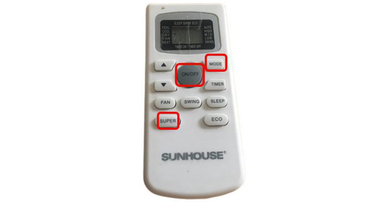 Hướng dẫn sử dụng điều hoà sunhouse Cách chỉnh điều hoà Sunhouse làm lạnh nhanh