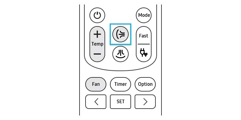 Chế độ Swing của máy lạnh Samsung