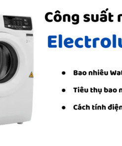 Công Suất Máy Sấy Electrolux 7kg