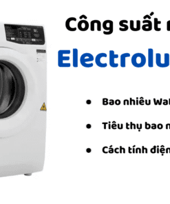 Công Suất Máy Sấy Electrolux 8.5kg