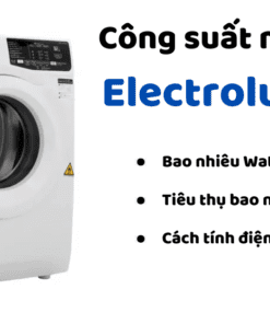 Công Suất Máy Sấy Electrolux 8kg