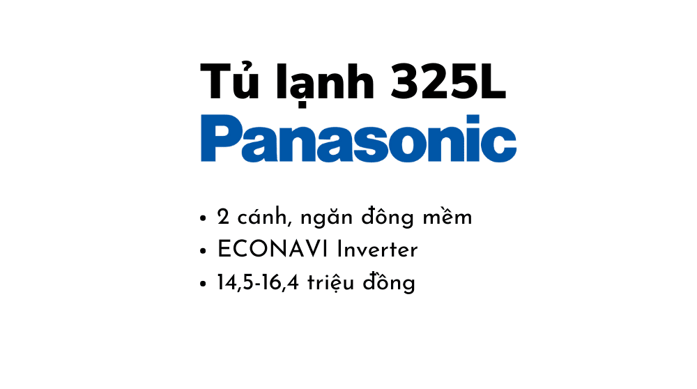 Tủ Lạnh Panasonic 325 Lít