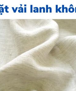 Cách giặt vải lanh không bị co