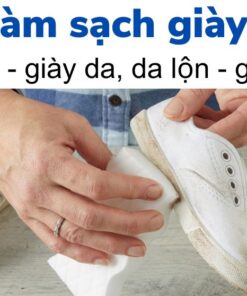 Cách làm sạch giày trắng tại nhà