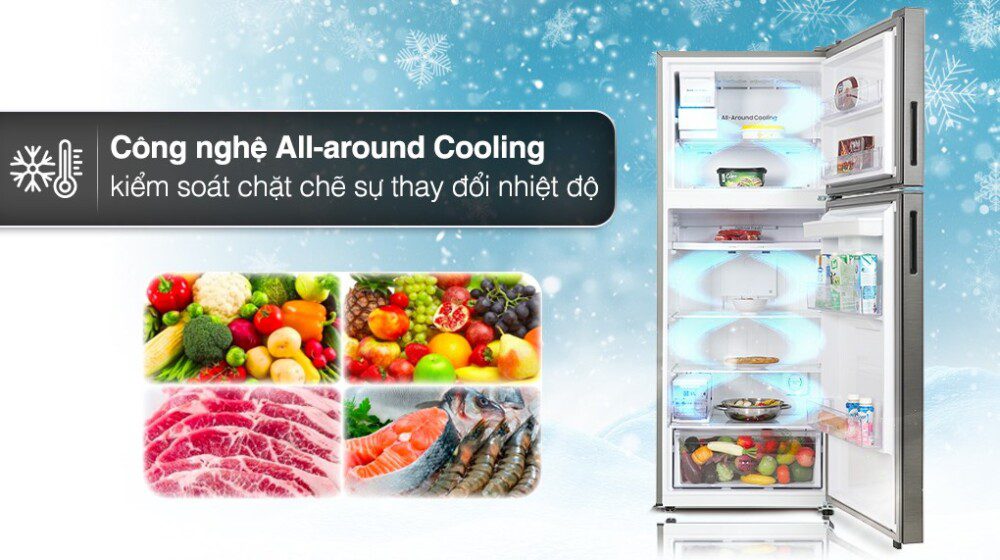 Công nghệ làm lạnh vòm của tủ lạnh Samsung