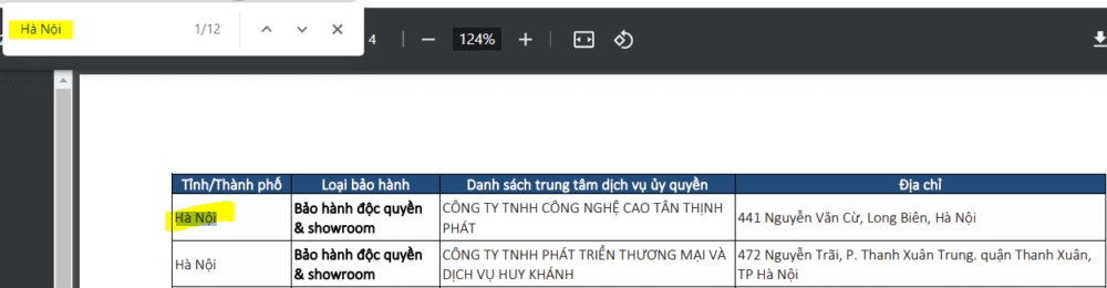 Tìm Trung Tâm Bảo Hành Electrolux Chính Hãng