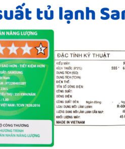 Công Suất Tủ Lạnh Samsung