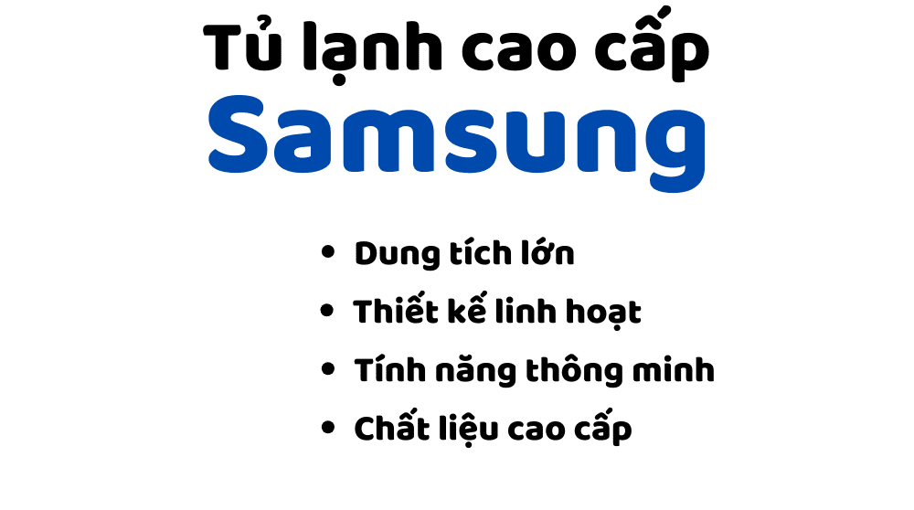 Tủ Lạnh Samsung Cao Cấp