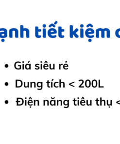 Tủ lạnh siêu tiết kiệm điện