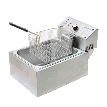 Lấy giỏ bếp chiên nhúng điện ra và làm sạch 