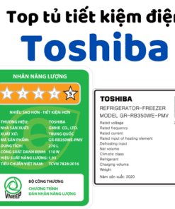 Top Tủ Lạnh Toshiba Tiết Kiệm điện