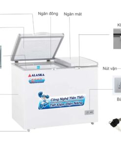 Tủ đông Alaska BCD-6567N - hình số 2