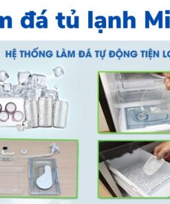 Cách làm đá rơi tủ lạnh Mitsubishi