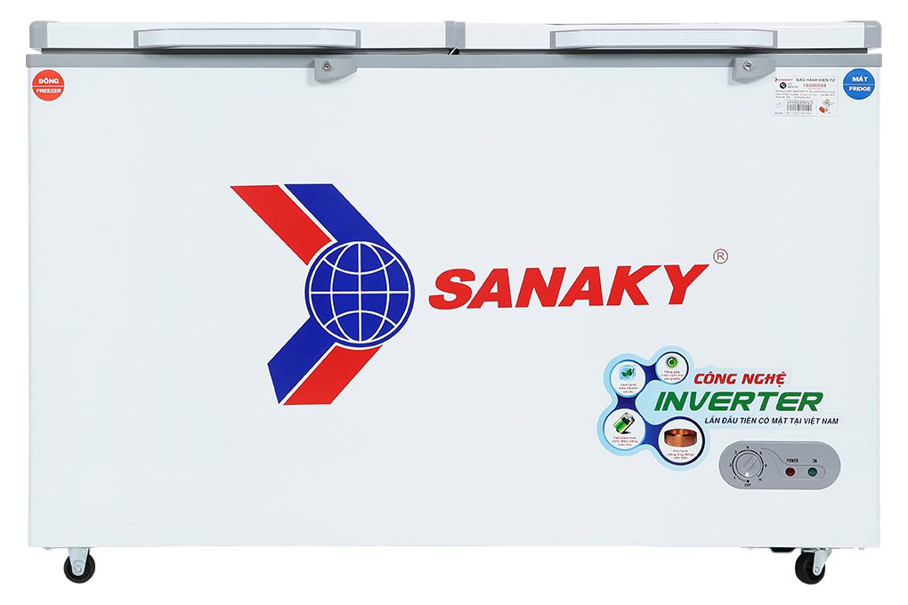 Tủ đông Sanaky VH-5699W3 Inverter 365 Lít