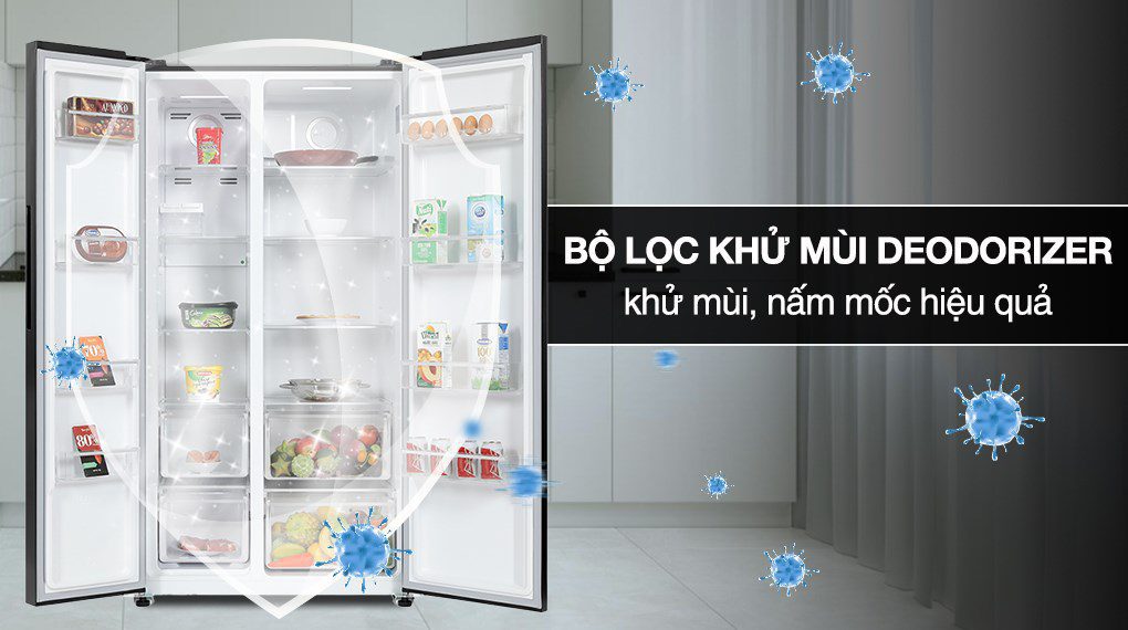 Review tủ lạnh Sharp về khả năng kháng khuẩn, khử mùi