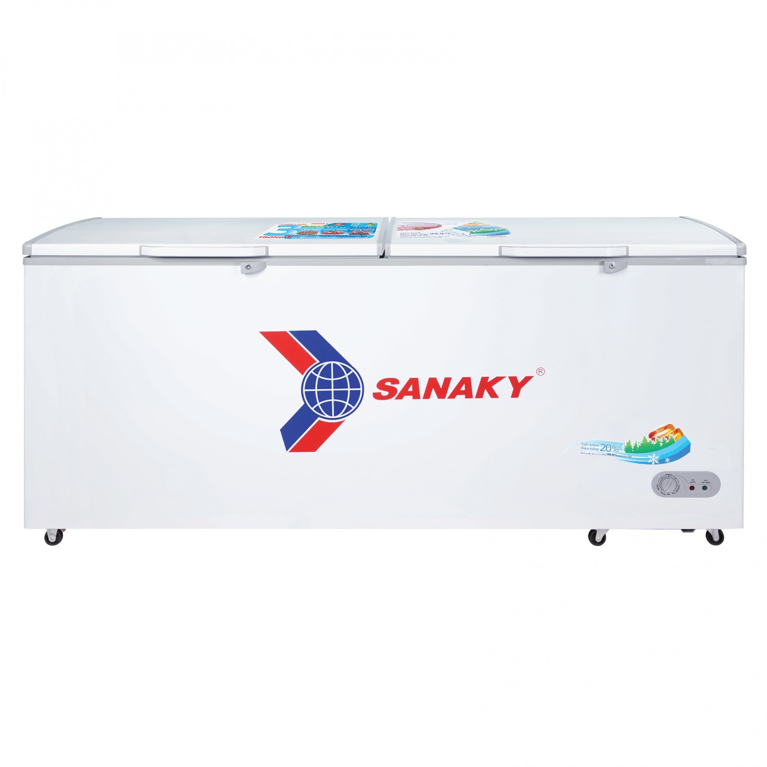 Tủ đông Sanaky VH-8699HY | 716L 1 ngăn 2 cánh