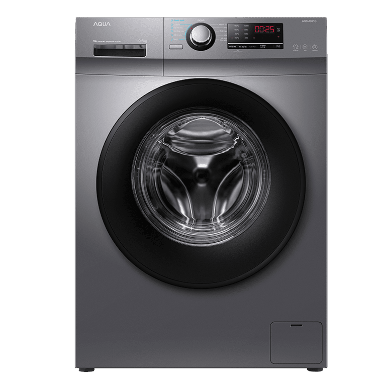 Máy giặt Aqua AQD-A951G.S | 9.5kg cửa ngang inverter