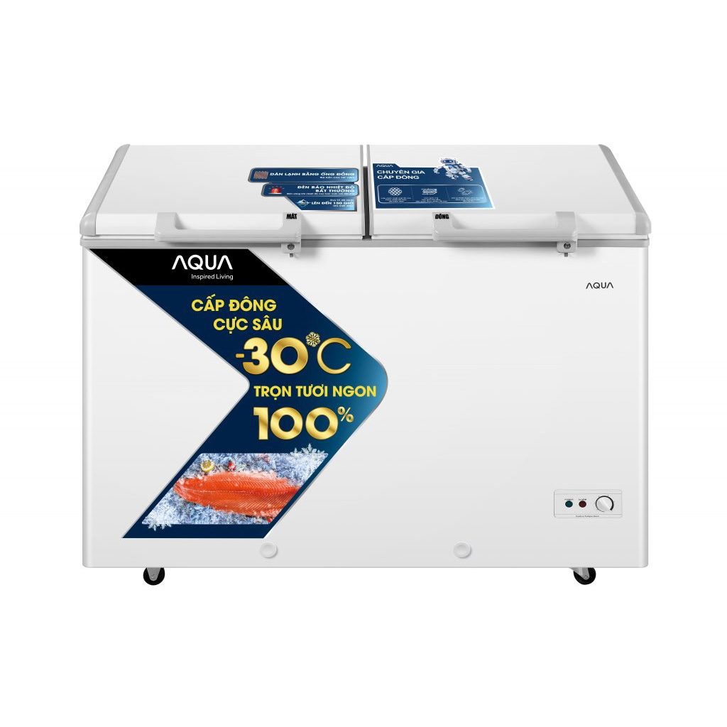 Tủ đông Aqua AQF-C5702E | 365L 2 ngăn 2 cánh inverter