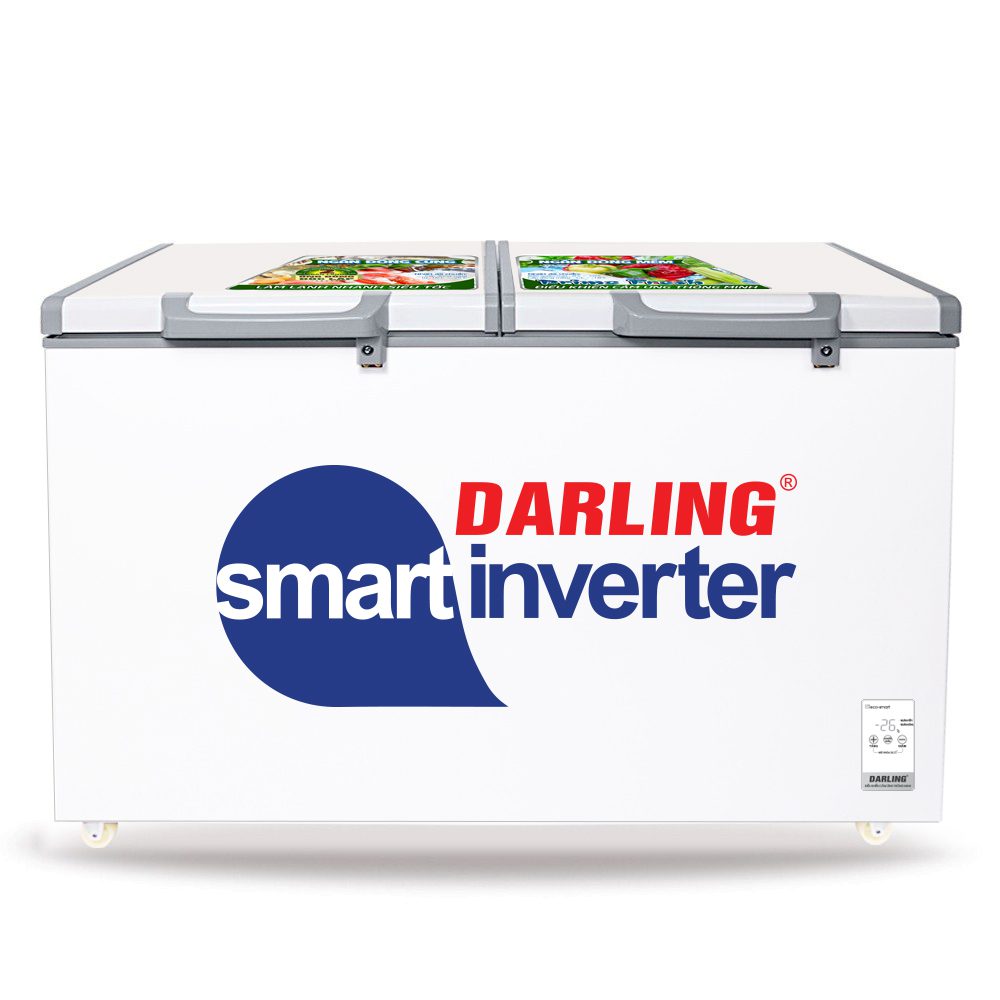 Tủ đông Darling DMF-3699WSI | 370L 2 ngăn 2 cánh inverter