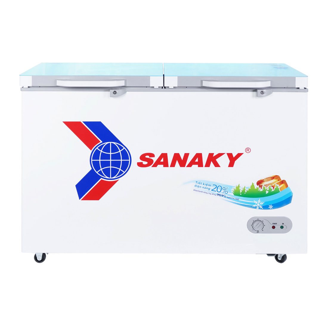 Tủ đông Sanaky VH-6699HYK | 530L 1 ngăn 2 cánh