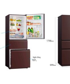 Tủ lạnh Mitsubishi MR-CGX56EP-GBR-V - hình số 2