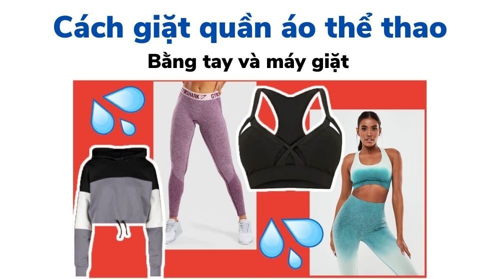 cách giặt đồ thể thao