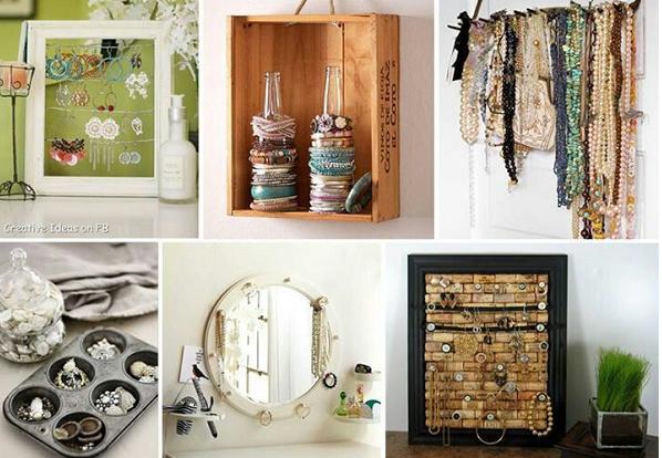 Mẹo sắp xếp đồ trang sức, phụ kiện đơn giản