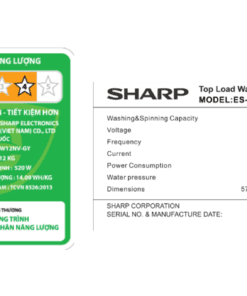 Máy giặt Sharp ES-W12NV-GY - hình số 8