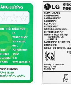 Tủ lạnh LG GR-X257MC - hình số 12