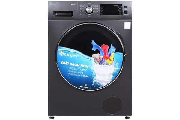 Máy giặt Casper WF-85I140BGB | 8.5kg cửa ngang inverter