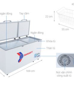 Tủ đông Sanaky VH-6699HY3 - hình số 2