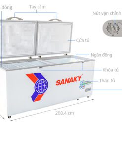 Tủ đông Sanaky VH-8699HY3 - hình số 2