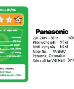 Máy giặt sấy Panasonic NA-V90FC1LVT - hình số 6