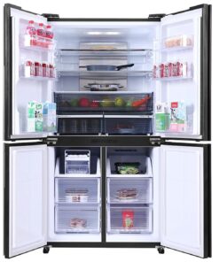 Tủ lạnh Sharp SJ-FX600V-SL - hình số 2